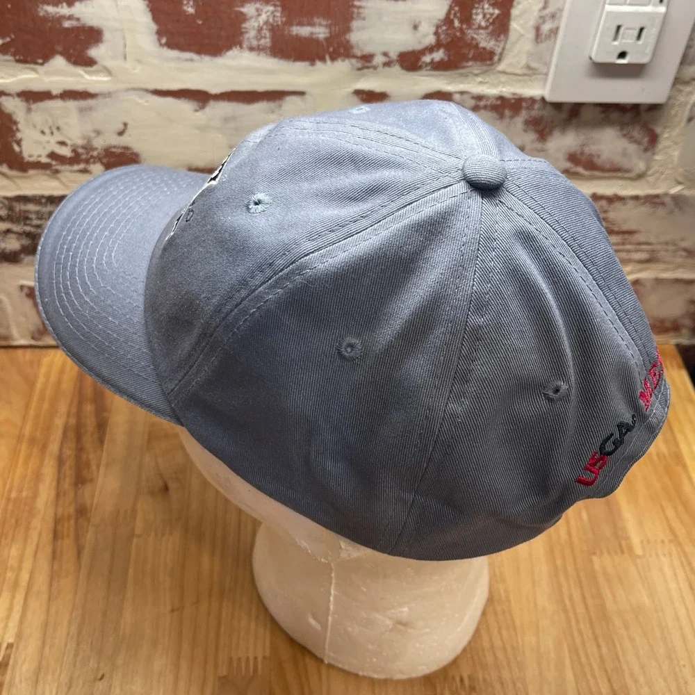 USGA 2010 US Open Pebble Beach Member Hat Blue Gray Adjustable Golf Cap